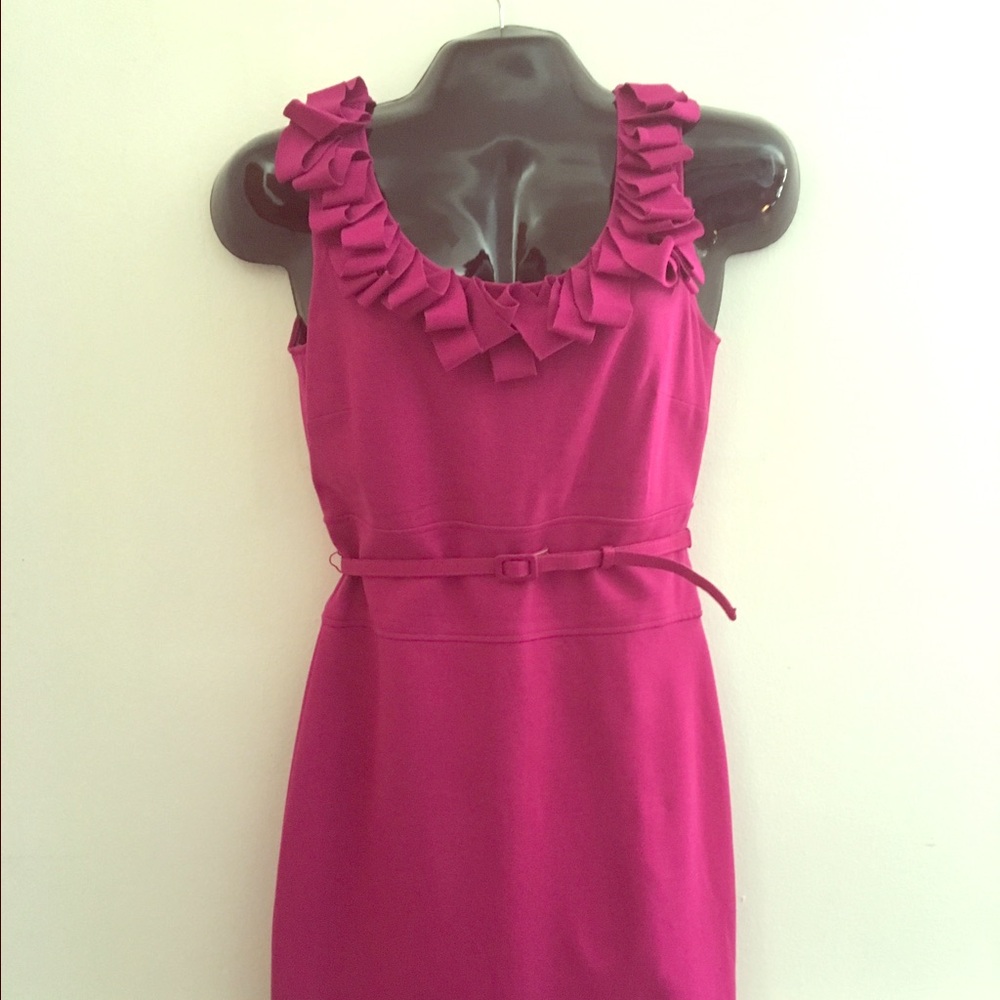 Taylor Dresses Pink Midi Dress